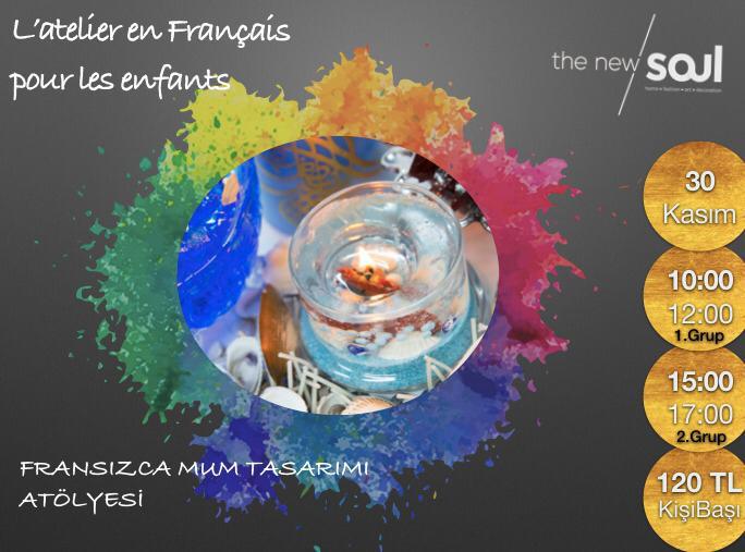 Fransızca Jel Mum Tasarım Atölyesi