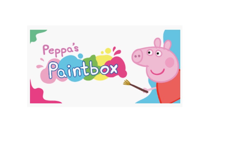 Peppa's Paint Box -Evde Oynanabilecek Eğlenceli Dijital Oyunlar