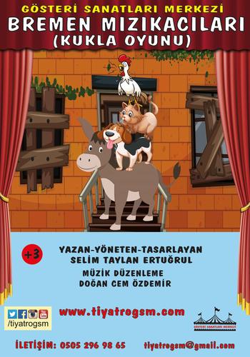 Bremen Mızıkacıları (Kukla Oyunu)