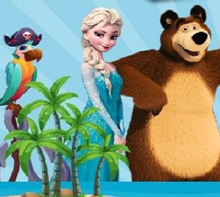 Sevimli Kahramanlar Hayal Adası'nda