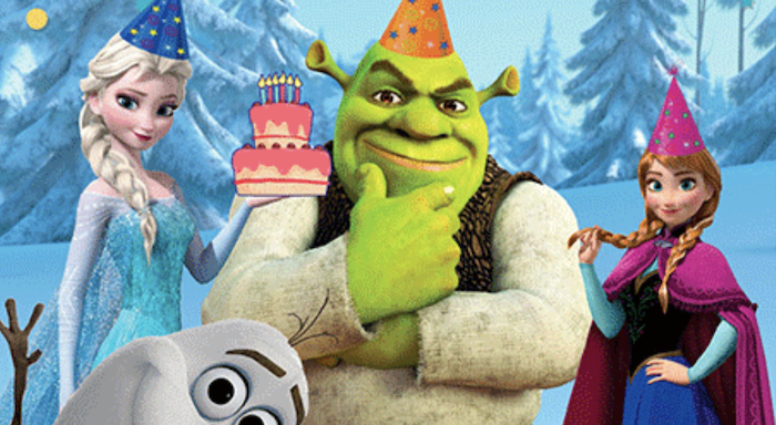 Shrek Karlar Ülkesi Doğum Günü Kutlamasında