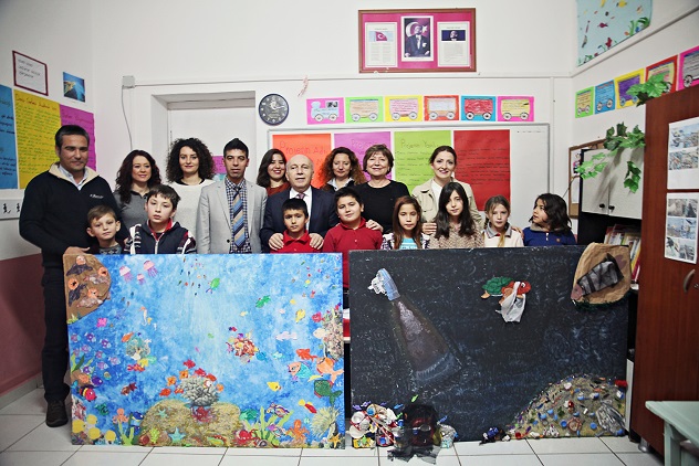 Çocuklar Mavi Denizler için Hayal Etti, Proje Üretti