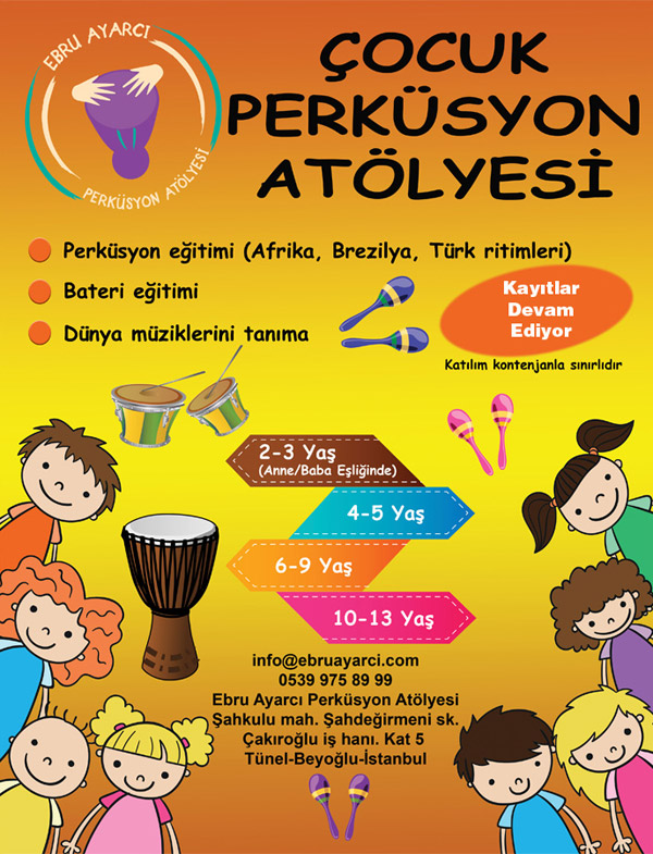 Ebru Ayarcı Perküsyon Atölyesi